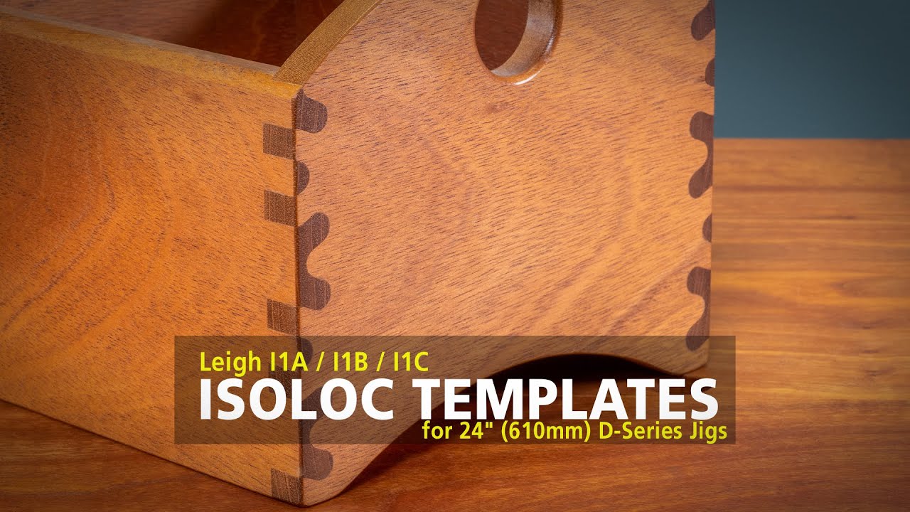 I1600A - Isoloc Template for D1600 Jigs (Key & Mirror Key) - Leigh