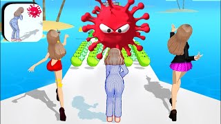 Run Healthy 3D - Gameplay All Levels iOS,Android Walkthrough NEW Level 4J5D screenshot 5