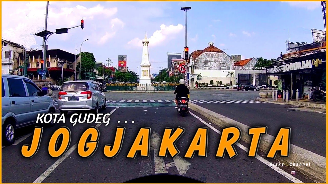 Keliling kota JOGJA jawa tengah | Melewati Tugu Jogja jalan MALIOBORO Keraton sampai Ringin kembar