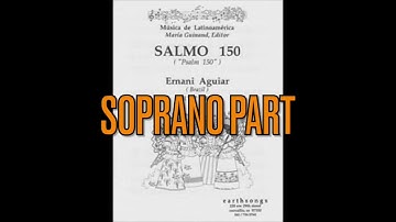 Thumbnail of Salmo 150 - SOPRANO VOCAL PART TRACK by Ernani Aguiar Earthsongs SATB a cappella María Guinand edit.
