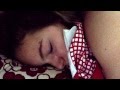 My sister sleeping!!