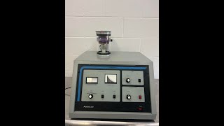 Career Overview Anatech Hummer VI Sputter Coater