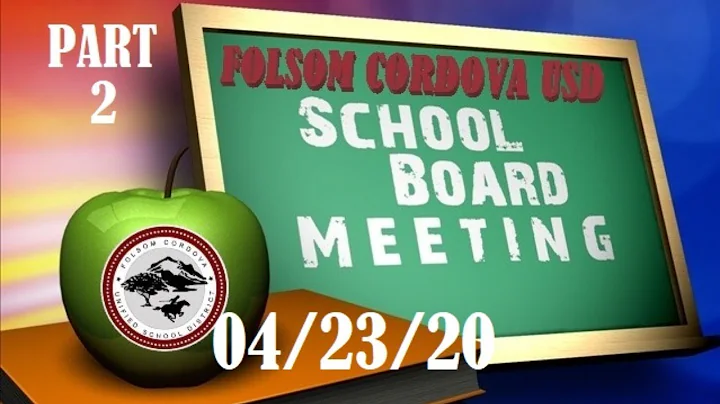FCUSD Board Meeting 04/23/2020 - PART 2