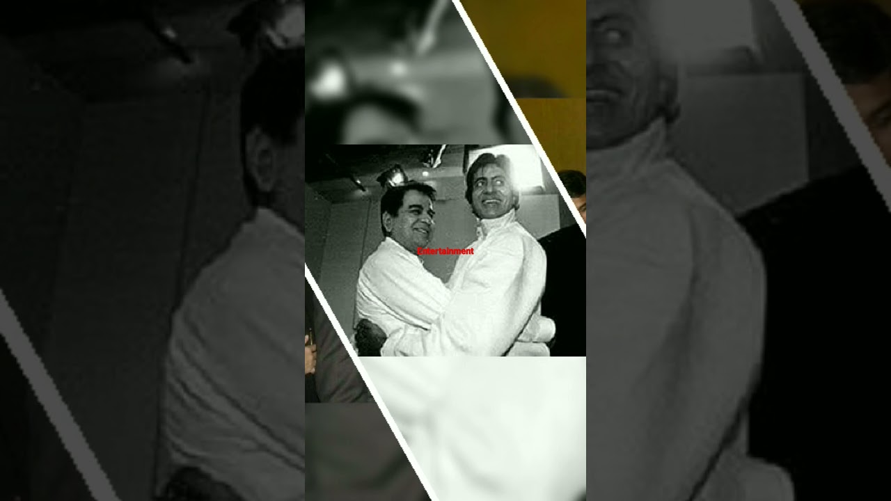 Dilip Kumar and Amitabh Bachchan By Imtiyaz Alam Journalist
