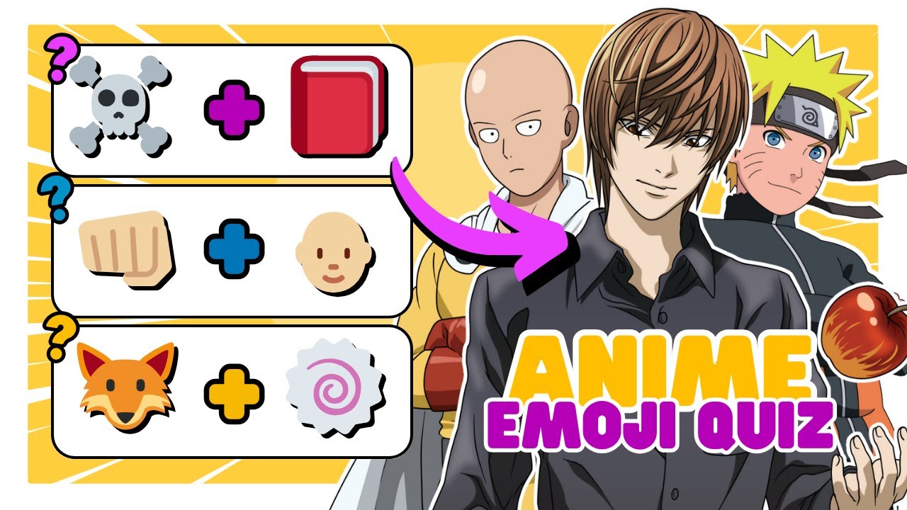 ANIME EMOJI QUIZ 🍥🕹️ Guess the anime | ANIME QUIZ 💙 - YouTube