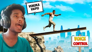 Playing GTAV With Voice Control (telugu) ! #gta5