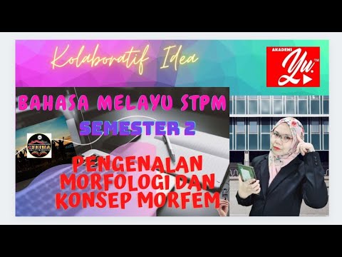 Pengenalan Morfologi dan konsep morfem (Morfem bebas dan morfem terikat)