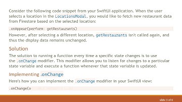 How to Run Functions After State Changes in SwiftUI