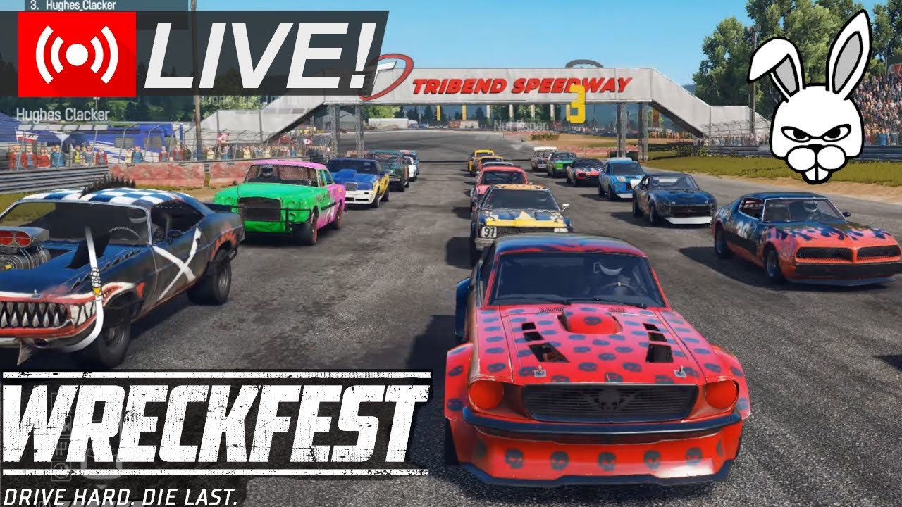 🔴 LIVE! FRIDAY NIGHT WRECKFEST NEW TVTP Track!! Road to 1k subs! Wreckfest Multiplayer July 15 2022!