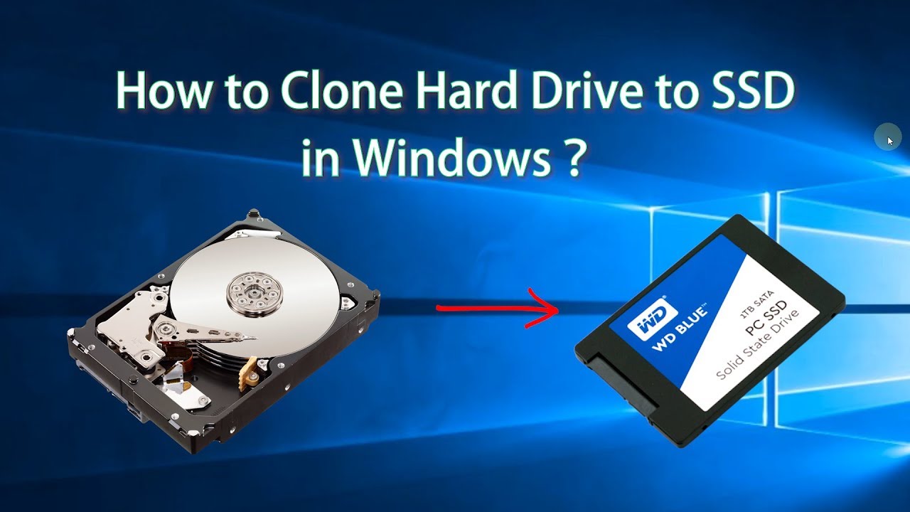 to Clone Hard Drive SSD without Reinstalling