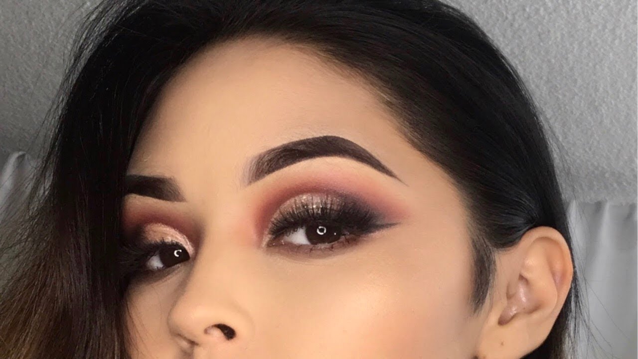 Maquillaje GLAM para fiestas navideñas♡