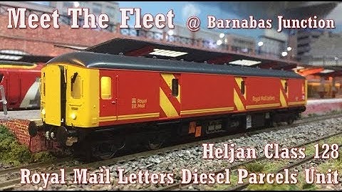Heljan Class 128 Diesel Parcels Unit (DPU).