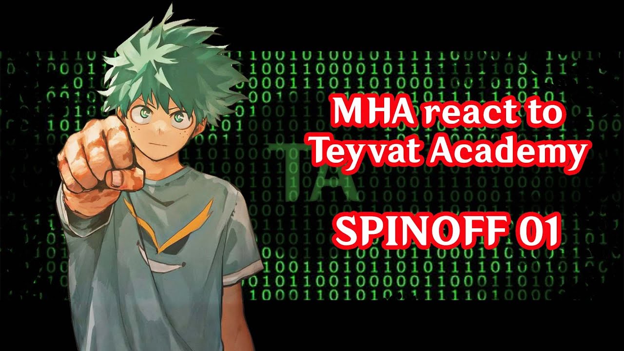 Spinoff || MHA react to Guests from Teyvat / МГА реагирует на Гостей из Тейвата