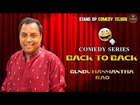 😂Life Experience😂 | Stand Up Comedy By Gundu Hanumantha Rao | Telugu Stand Up Comedy