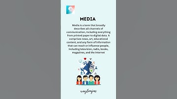 What is Media ? #journalism #journalismeducation #communication #learning #businessgrowth