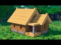 Деревянный дом в Майнкрафт - Как построить дом для выживания minecraft
