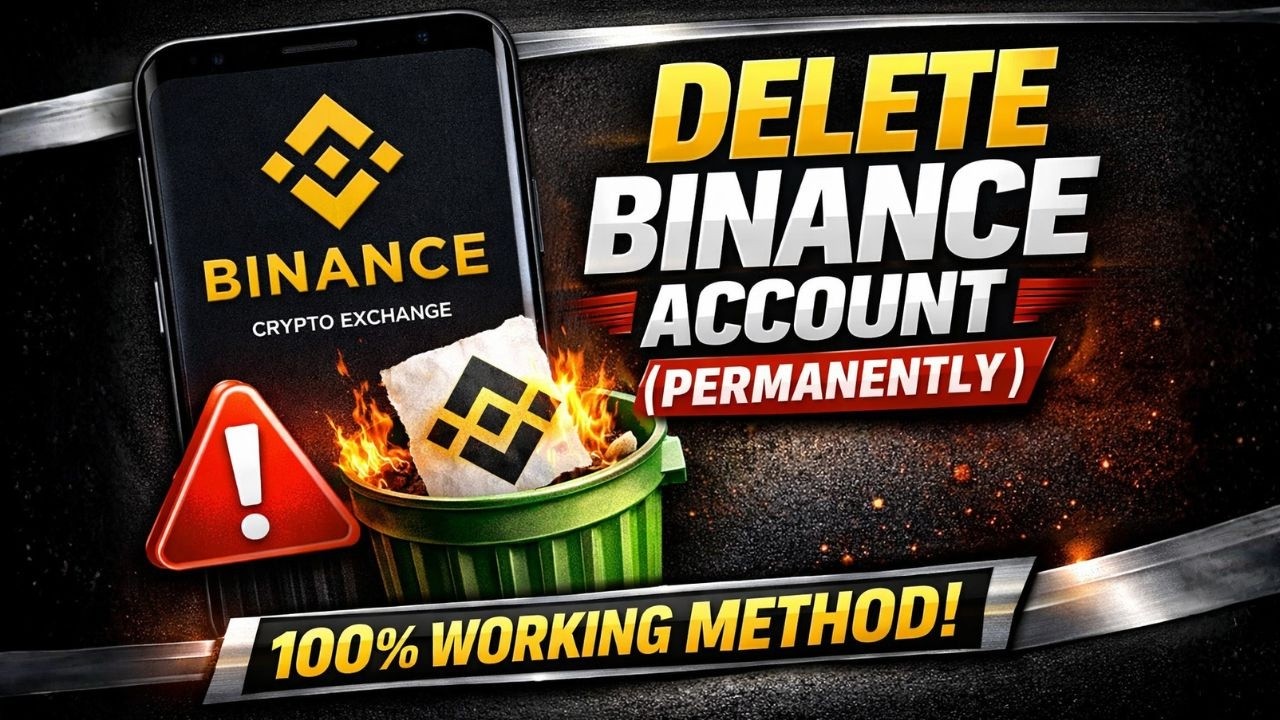 How to Delete Your Binance Account Permanently (2026) | Step-by-Step (App & Web)