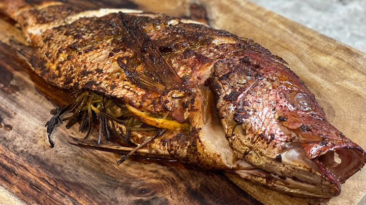 This is How you Grill a Red Snapper to Perfection!!