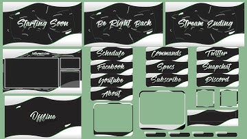 Making Twitch Overlays in photoshop