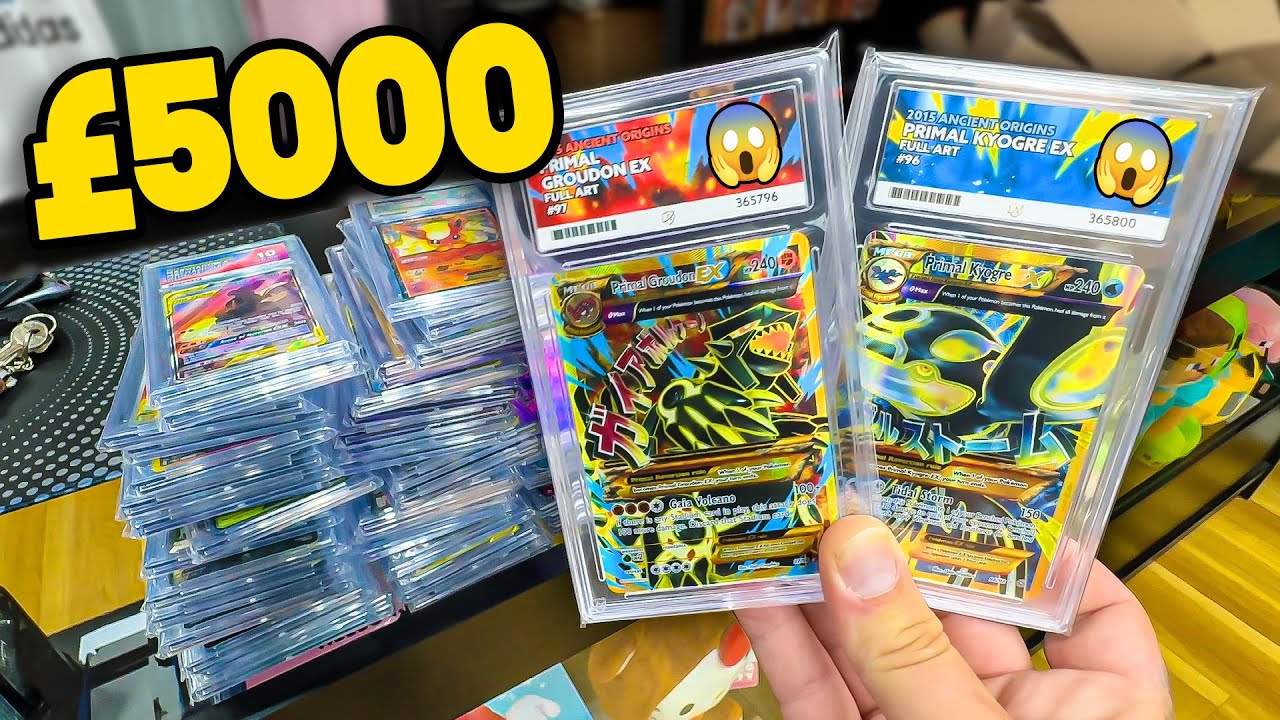 Massive £5,000 Pokémon Card Submission Returned from ACE!