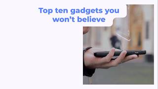 Top 10 Gadgets You Won't Believe Exist 🤯 | Future Tech That Will Blow Your Mind!