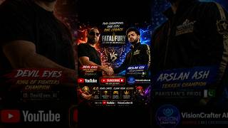 DevilEyes Vs Arsalan Ash Bettel of Match Fatal Fury City of the wolves #KOF15 #ffcotw # #Takken7 #Yt