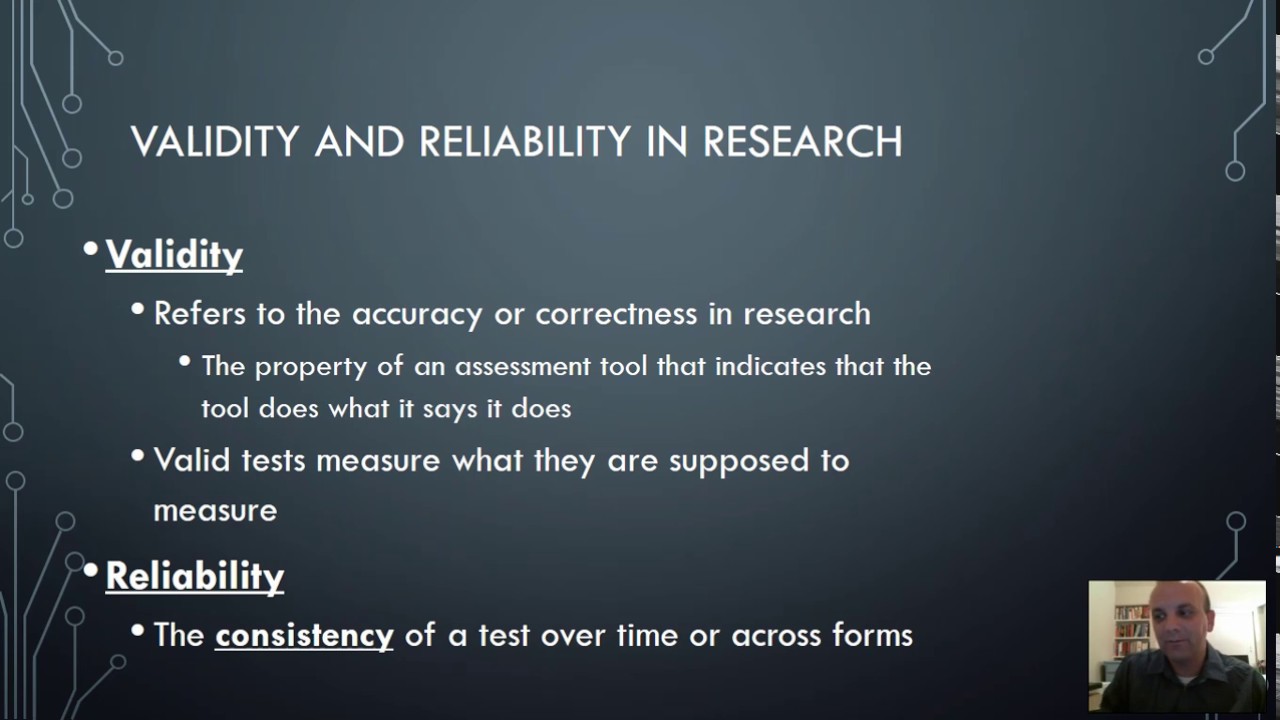 Validity in Research YouTube