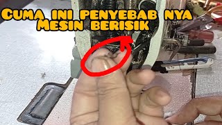 How to fix the noisy needle bar area on a Typical sewing machine