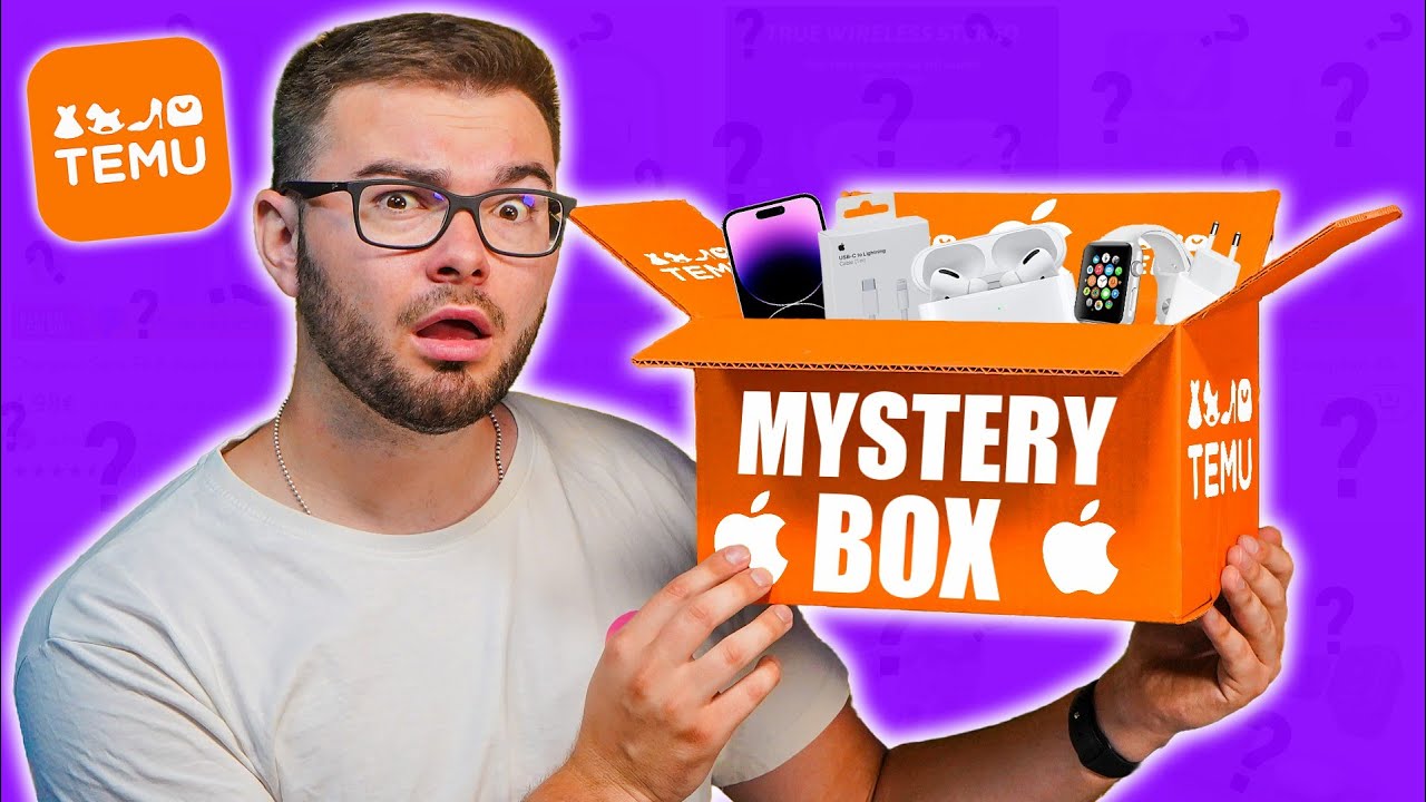 J'AI ACHETÉ UNE MYSTERY BOX APPLE SUR TEMU ! (Choqué) 