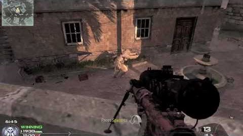 Call of Duty Modern Warfare 2 (COD MW2) Sniper No Scope and Quick Scope Montage (PC) #6