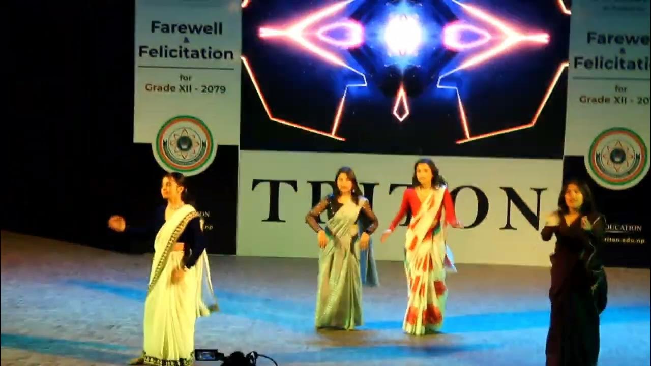 Triton international college 💟 farewell program+2 - YouTube