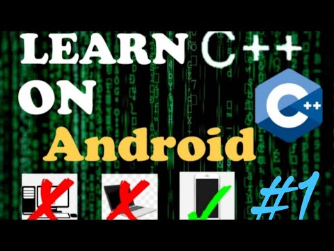 #1 || Learn C++ on Android  ||  No need of Laptop or Pc