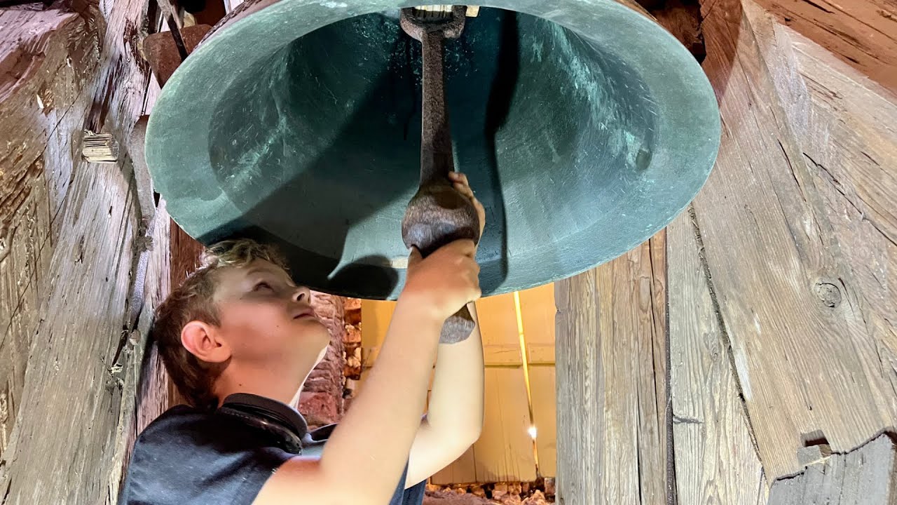 #zazvony do kostela sv. Michaela Archanděla v Brložci - zvonění na zvon Grassmayr z roku 1868