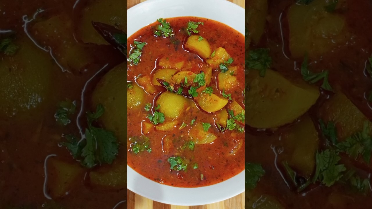 Gravy Tinda/Round Gourd Recipe||