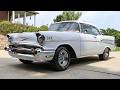 1957 Chevrolet Bel Air Sport Coupe Restomod 350ci V8 Walk-around Video