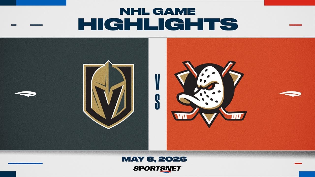 NHL Game 3 Highlights | Golden Knights vs. Ducks - May 8, 2026