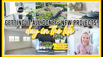 GETTING IT ALL DONE + MORE PROJECTS STARTING! | DAY IN THE LIFE 2024