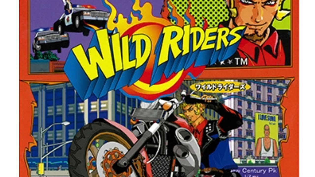 レトロゲーム 2001年 セガ　ワイルドライダーズ