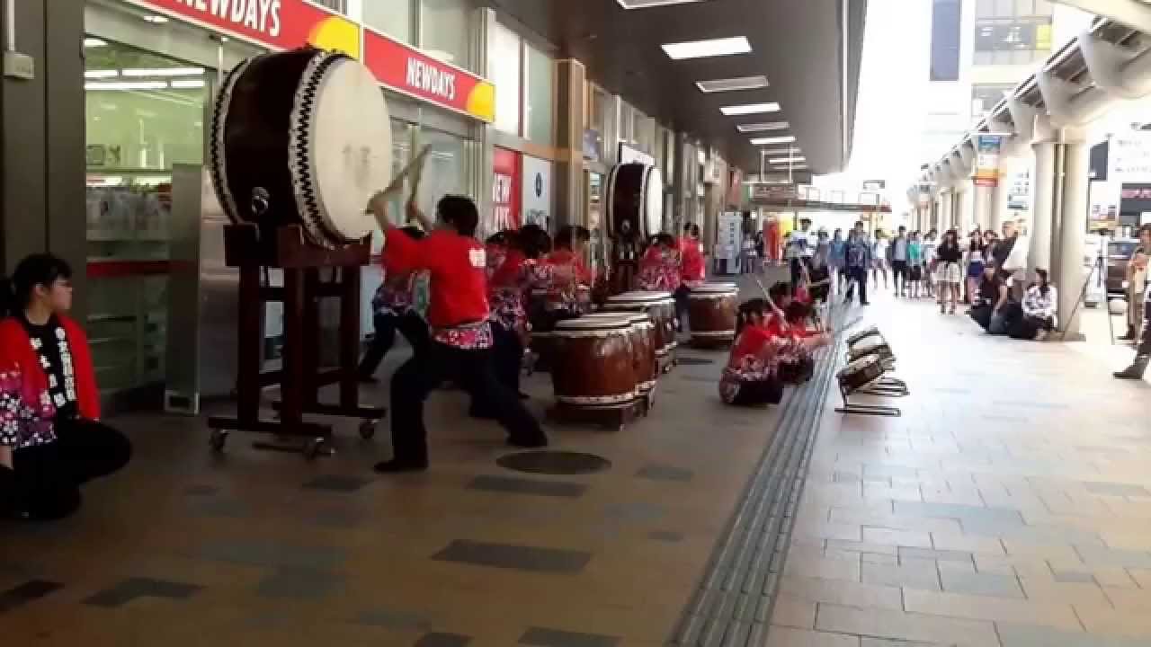 郡山市 帝京安積高校和太鼓部！！
