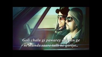 BOHEMIA - Lyrics with Video of Song 