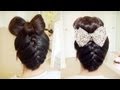 French Braid Bun Hairstyles Tutorial