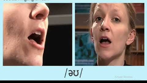 Cách phát âm nguyên âm đôi /əʊ/ chuẩn bản ngữ Anh - Anh