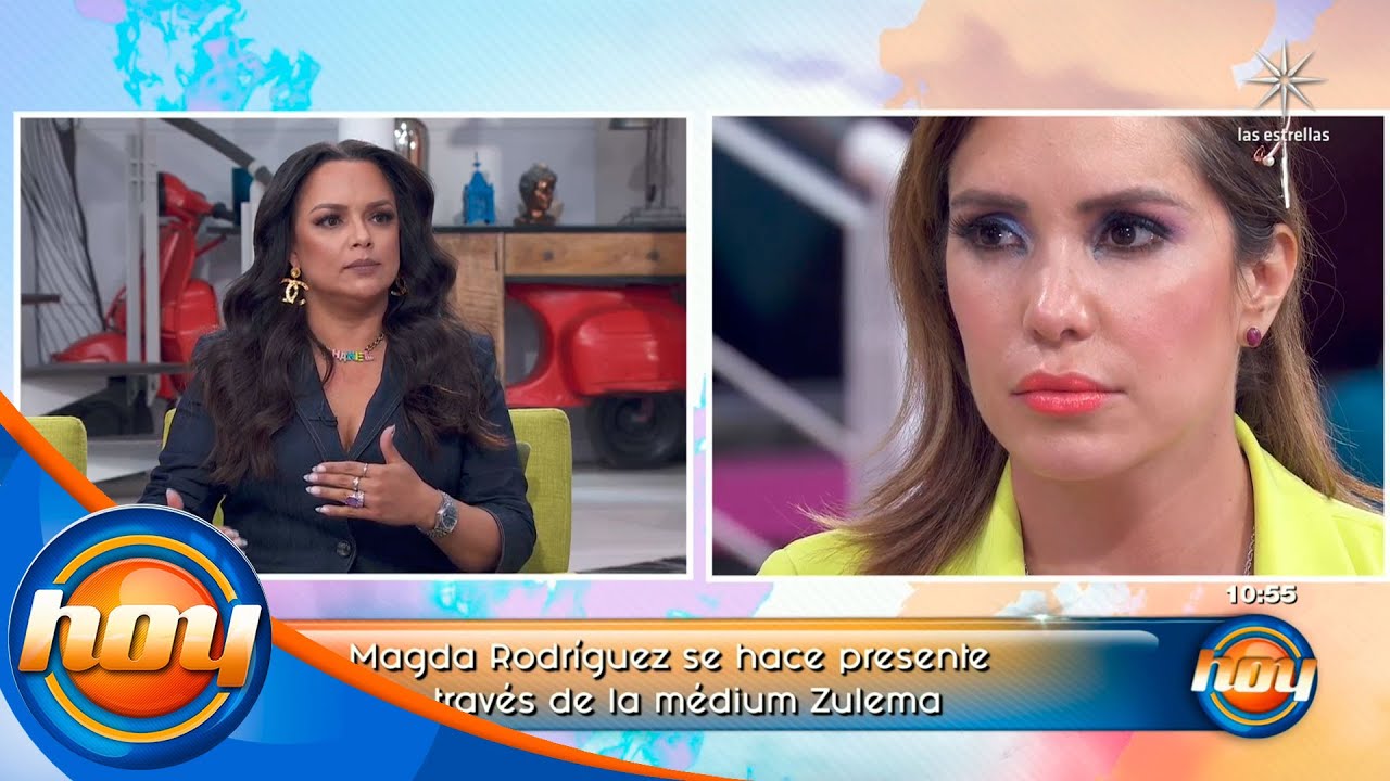 A través de la médium Zulema, Magda Rodríguez se comunica con Andrea Escalona | Programa Hoy