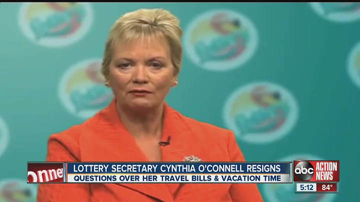 Lottery secretary Cynthia O'Connell resigns