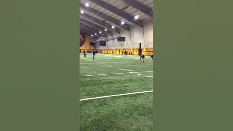 Terrell Sinkfield U of Minnesota ProDay 40 yard dash