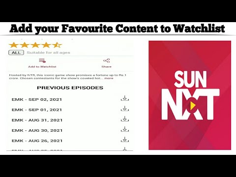 Add Favourite Serials,