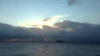 初日の出タイムラプス2015@鹿児島市