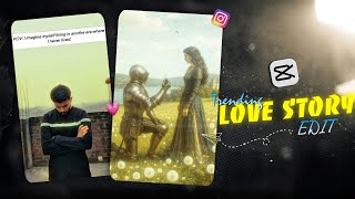 Instagram Viral Love Story Edit Tutorial ❤️ | Trending Reels Editing 🔥 | CapCut Viral Editing screenshot 1