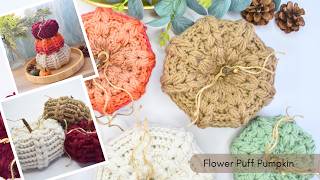 Unusual Crochet Pumpkin Pattern – Easy Textured Fall Pumpkin Tutorial in 3 sizes