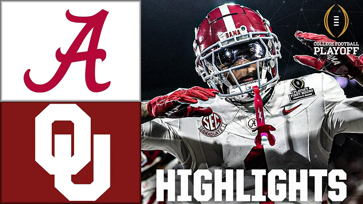 CFP First Round: Alabama Crimson Tide vs. Oklahoma Sooners | Full Game Highlights | ESPN CFB